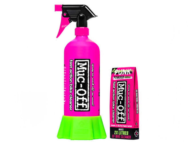 Muc-Off Bottle For Life Bundel + Punk Powder set