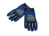 Handschoen MKX cross blauw / zwart