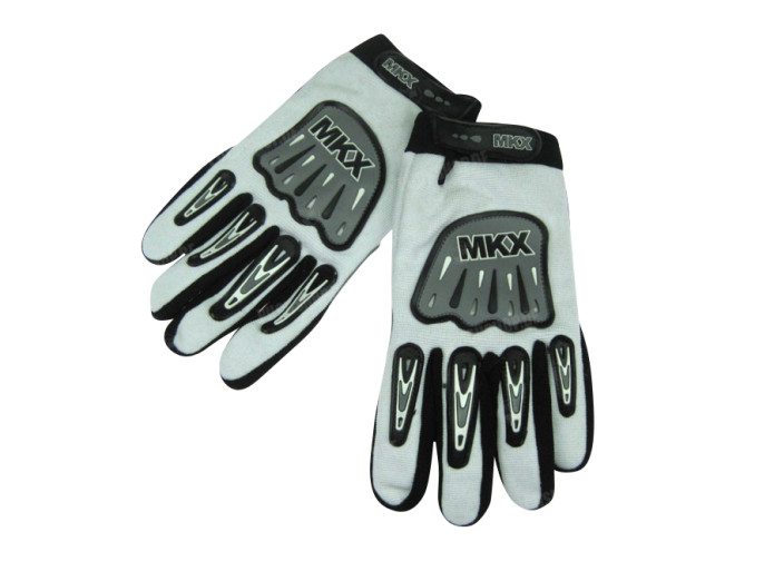 Handschuhe MKX cross Weiss / Schwarz (S-XL)