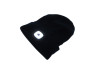 Beanie muts met LED lamp blauw