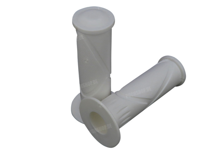 Handle grips Retro white 24mm / 22mm