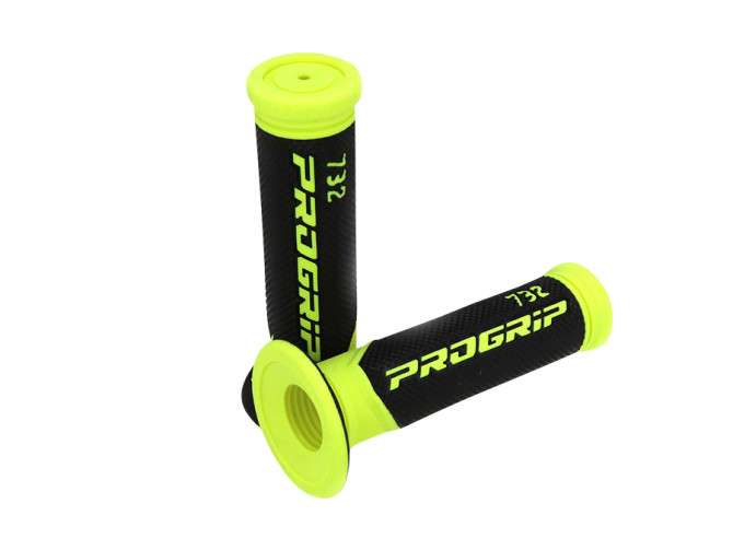 Handvatset ProGrip Scooter Grips 732-299 zwart / geel 24mm / 22mm