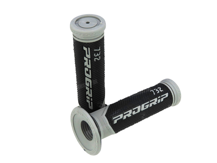 Handvatset ProGrip Grips 732-187 zwart / grijs 24mm / 22mm