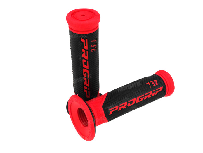 Handvatset ProGrip Scooter Grips 732-149 zwart rood 24 22mm