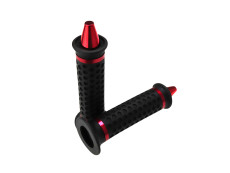 Handvatset Spike rood 24mm / 22mm