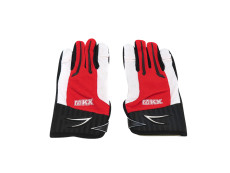 Handschoen MKX cross rood / wit