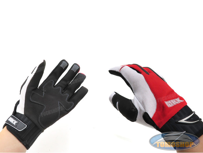 Handschuhe MKX Cross Rot / Weiss (S-XL)