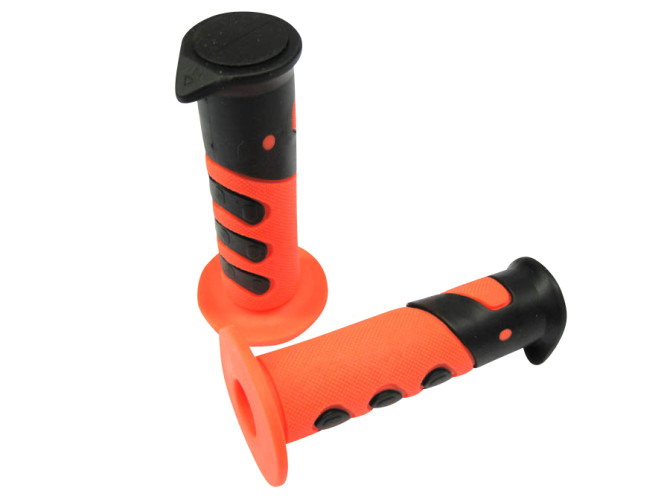 Griffsatz Cross 922X Schwarz / Orange 24mm / 22mm