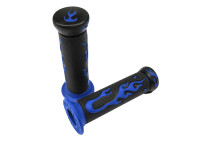 Handvatset Flame blauw 24mm / 22mm