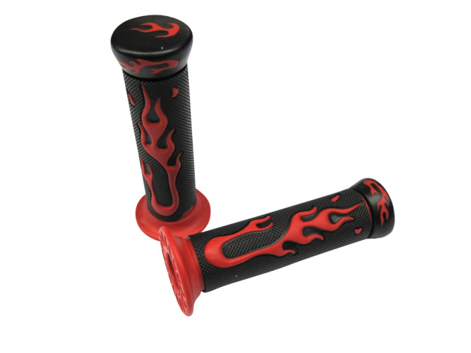 Handvatset Flame rood 24mm / 22mm