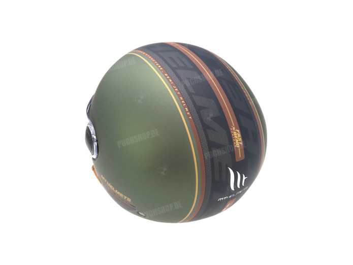 Helm MT Street S Entire Matt Grün / Braun (XS - XL)