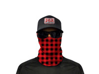 Face shield SA Lumberjack red