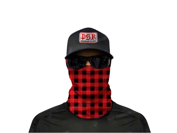 Face shield SA Lumberjack red