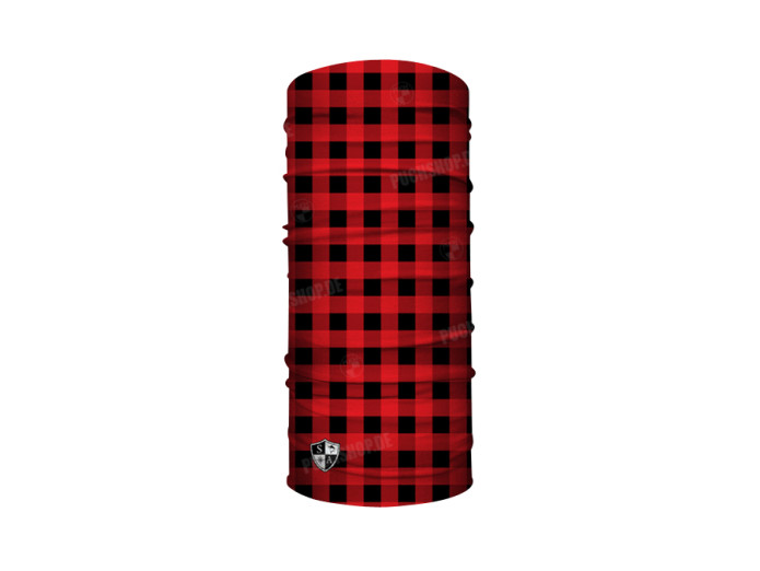 Face shield SA Lumberjack red