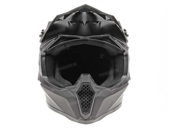 Helm MT Falcon Arya cross mat zwart (S - XXL)
