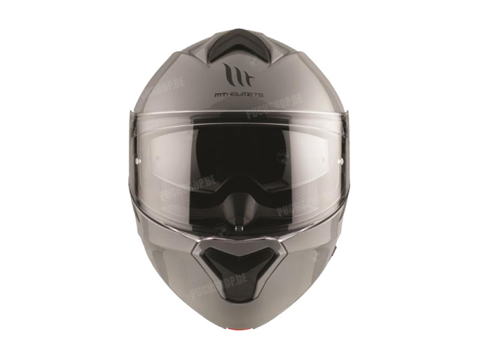 Helm MT Genesis SV systeem glans grijs (S - XXL)