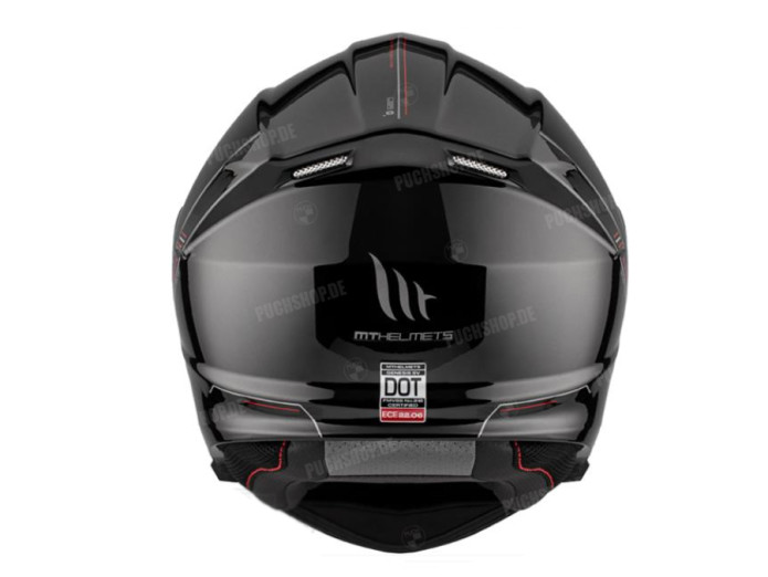 Helm MT Genesis SV systeem glans zwart (S - XXL)