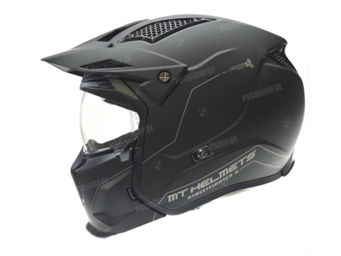 Helm MT Streetfighter S SV mat zwart (S - XXL)
