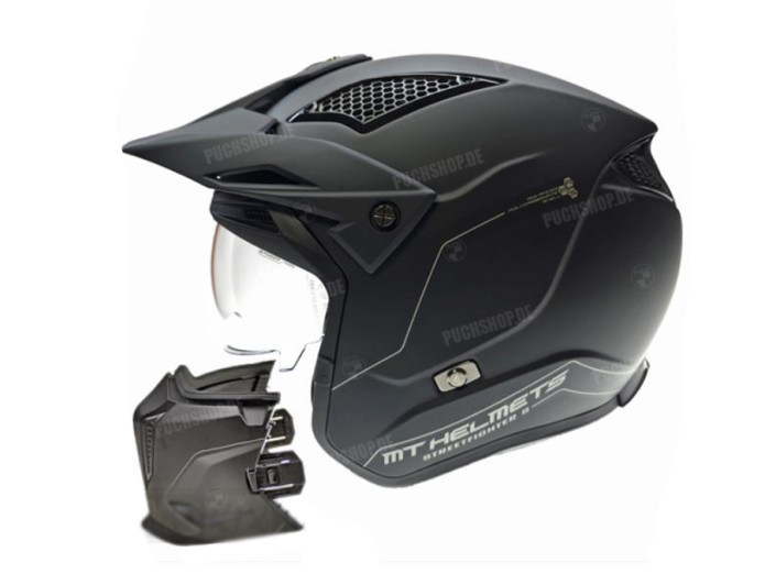 Helm MT Streetfighter S SV mat zwart (S - XXL)