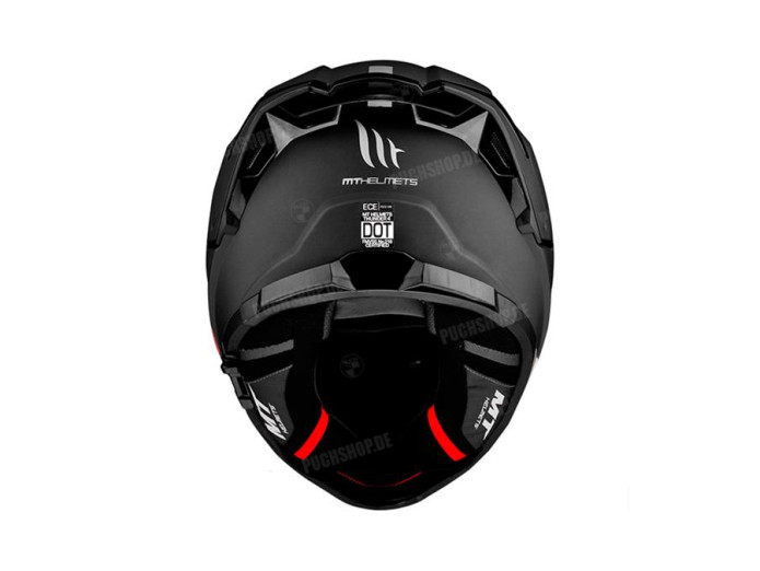 Helm MT Thunder 4 SV Solid mat zwart (S - XXL)