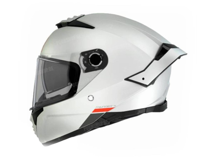 Helm MT Thunder 4 SV Solid wit (S - XXL)