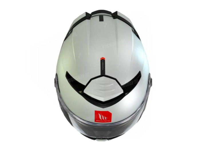 Helm MT Thunder 4 SV Solid wit (S - XXL)