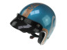 Helm MT Le Mans / Custom klep zwart