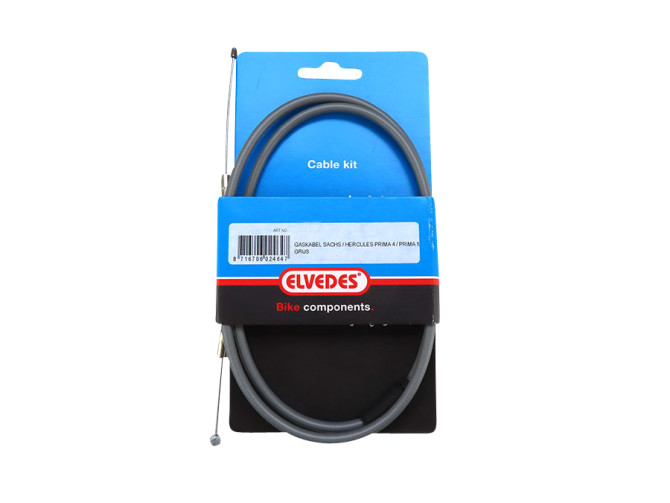 Kabel Sachs / Hercules Prima 4 / 5 gaskabel grijs