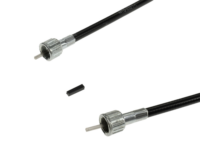 Tellerkabel 70cm VDO M10 / M10 zwart VDO / Huret A-kwaliteit NTS