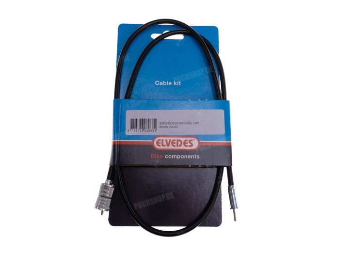 Tachowelle 85cm VDO M10 / M10 Schwarz Elvedes