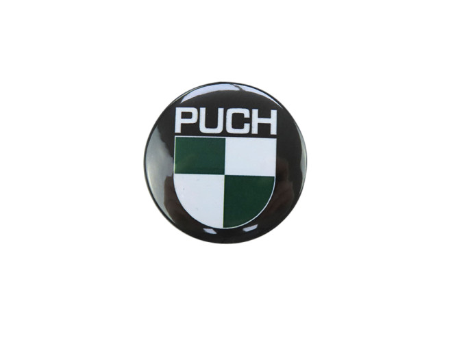 Button met Puch logo 37mm