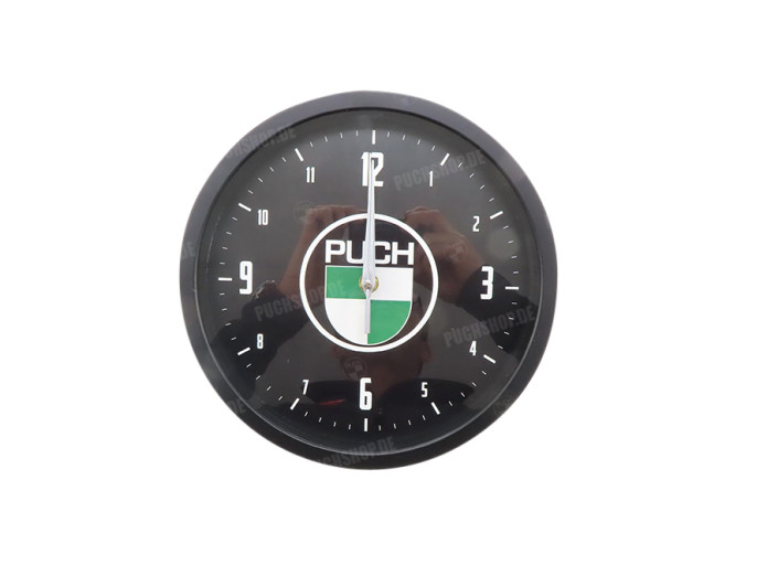 Klok met Puch logo 250mm
