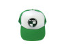 Pet truckers cap groen/wit met Puch logo