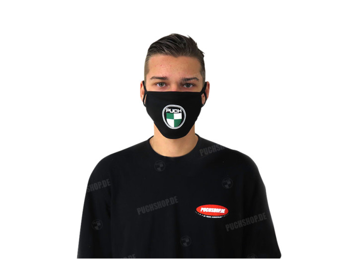 Mundkappe / Mundschutz mit Puch Logo