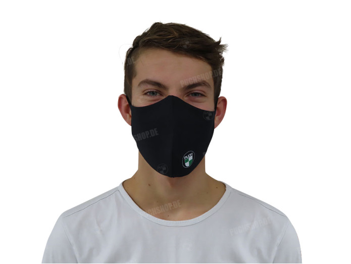 Mundkappe / Mundschutz mit Puch Logo Luxus