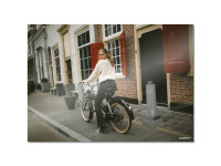 Poster "Lady met Puch MV50" A1 (59,4x84cm)
