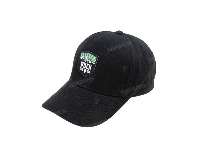 Cap Puch logo Heavy Brushed patch black 