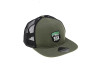 Pet Truckers Snapback met Puch Logo Patch olijfgroen / zwart