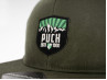 Pet Truckers Snapback met Puch Logo Patch olijfgroen / zwart