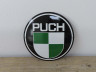 Bord Puch logo 30cm emaille