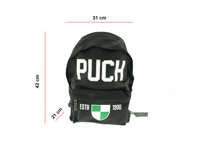 Rugzak met Puch opdruk zwart 