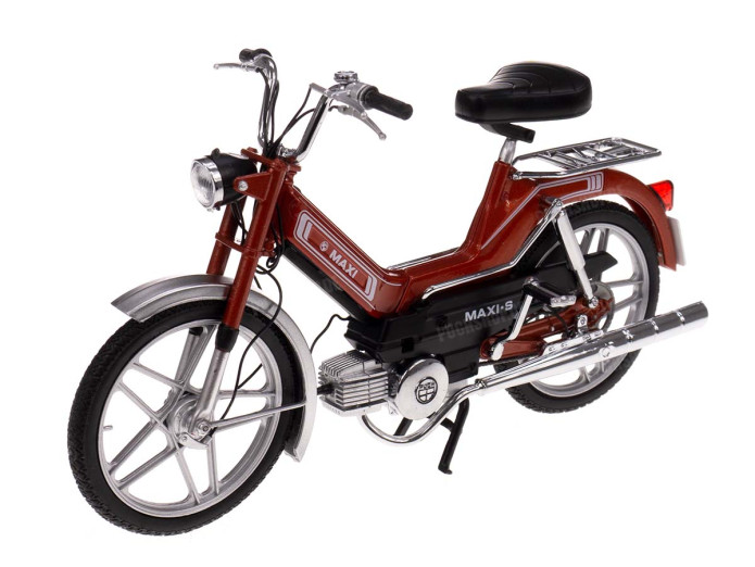 Maßstab Puch Maxi S 1:10 Metallic-Rot