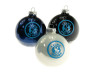 Kerstballen met Sachs logo set