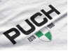 T-shirt Puch Classic / Retro wit groen 2023