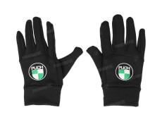 Handschuhe Softshell mit Puch Logo Schwarz (L / XL)