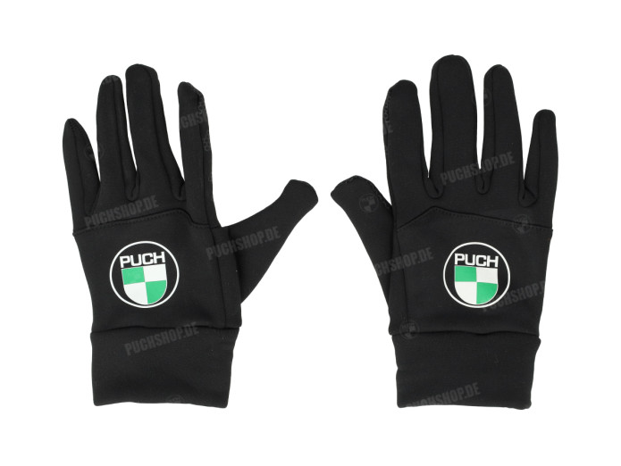 Handschoen softshell met Puch Logo zwart (L / XL)