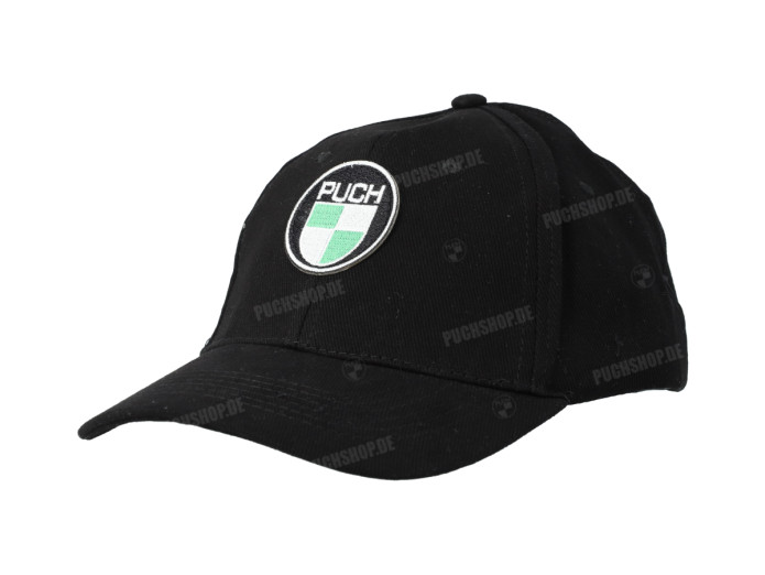 Pet Puch logo cap Patch Basic zwart 