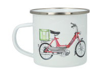 Mug Lakor Puch red Enamel 350ml