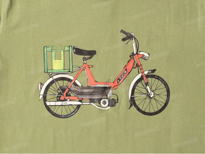 T-shirt Lakor "Red Puch" Oil Green (S-XXXL)
