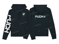 Hoodie Puch logo and sleeve print black (S-XXXL)